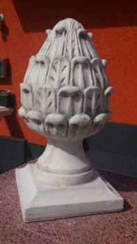 Preview: Pinienzapfen, Pfeilerschmuck, Obelisk, Pfeilerkappe, Gartendekoration