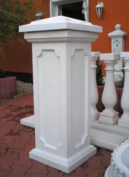 Torpfeiler, Zaunpfeiler, Sockel, Podest, Gartendekoration