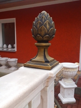 Preview: Pinienzapfen, Pfeilerschmuck, Obelisk, Pfeilerkappe, Gartendekoration