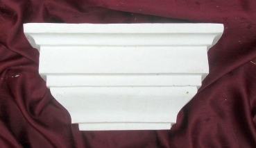 Gipsstuck Pilaster Kapitell Element im Gründerzeit Design