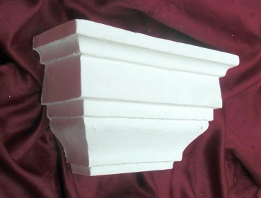 Preview: Gipsstuck Pilaster Kapitell Element im Gründerzeit Design