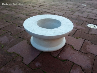 Preview: Kapitell rund für Säule, Durchmesser, 21 cm, für Betonsäulen, Gipssäulen, Park & Gartendekoration