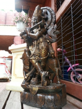 Preview: Buddha, Skulptur, Steinfigur, Gartenfigur