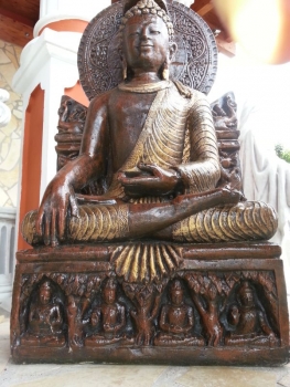 Preview: Buddha, Skulptur, Steinfigur, Gartenfigur
