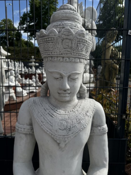 Preview: Cobra-Buddha, Buddha XXL, Gartenfigur, Steinfigur