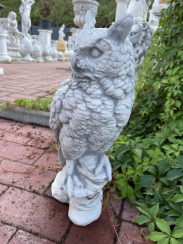 Preview: sitzende Eule, Tierfigur