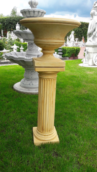 Amphore, Schlosspflanzschale, Pflanzschale, 41 cm hoch, Park & Gartendekoration, Blumenschale, Steinguss