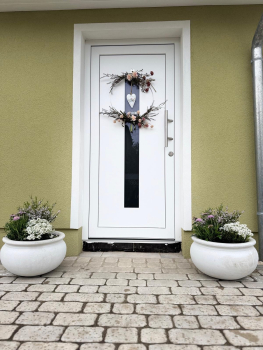 Blumenkasten, Pflanzkübel, Skulptur