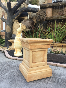 Sockel bestend aus 3 Teilen, 61 cm hoch, für Gartenfiguren, Statuen, Park & Gartendekoration, Steinguss