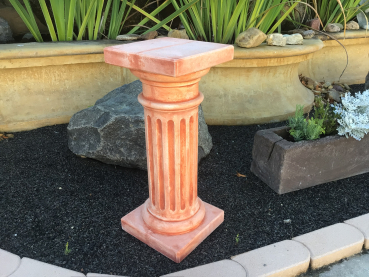 Betonsäule, Podest