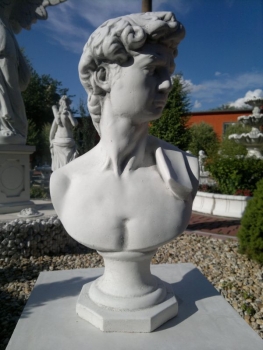 Büste, Skulptur, Steinfigur, Gartendekoration