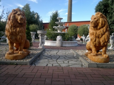 Preview: Löwen, Steinfiguren, Gartenfiguren, Skulpturen, Statuen