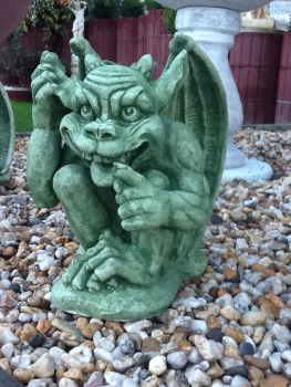 Gargoyle, Statue, Steinfigur, Frostsicher, Betonfigur