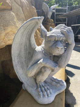 Gargoyle, Steinfigur, Statue, Steinguss, Gartenfigur