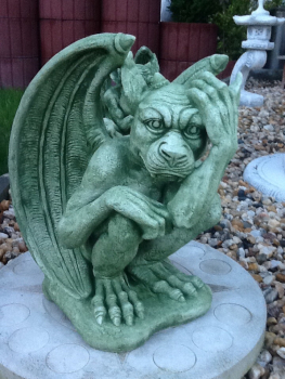Gargoyle, Steinfigur, Steinguss