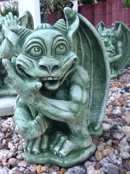 Steinfigur, Gargoyle, Skulptur, Frostsicher, Steinguss