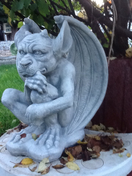 Betonfigur, Gargoyle, Skulptur, Steinfigur