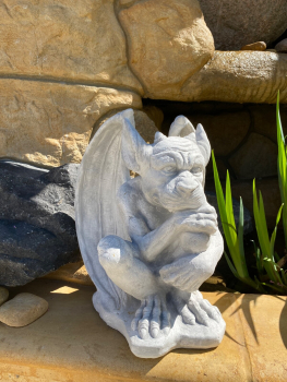 Preview: Steinfigur, Gargoyle, Statue, Gartenfigur, Skulp