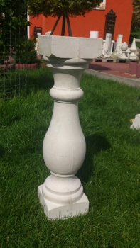 Preview: Baluster für Balustrade . 17 Kg Höhe 60 cm, Park & Gartendekoration, Steinguss, Geländer