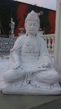 Preview: Buddha, Skulptur, Steinfigur, Gartenfigur