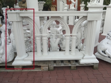 Preview: Balustraden, Baluster, Handlauf, Fusslauf, Gartendekoration