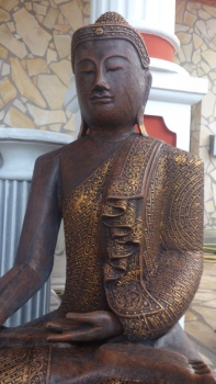 Preview: Buddha, Skulptur, Steinfigur, Gartenfigur