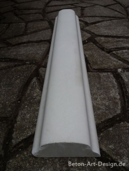 Handlauf für Baluster "midi" und "mini" 100 cm lang, Mauerabdeckung,  Park & Gartendekoration, Steingus