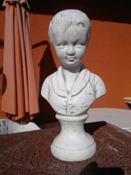 Preview: Büste, Skulptur, Steinfigur, Gartendekoration