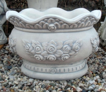 Pflanztopf, Amphore, Blumenschale, Vase, Steinkübel, Pflanzschale