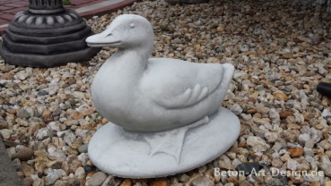 Preview: Ente, Statue, Steinfigur, Skulptur, Gartendekoration