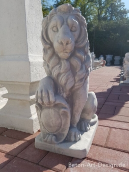 Löwe Steinfigur, Statue, Gartendekoration