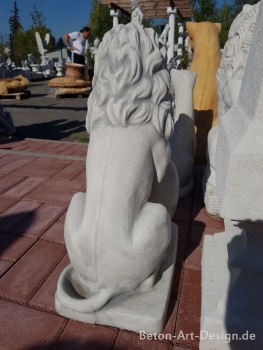 Preview: Löwen, Statue, Steinfigur, Skulptur, Gartendekoration