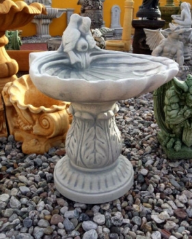 Preview: Vogeltränke, Gartenfiguren, Steinfiguren, Statuen, Skulpturen, Gartendekoration