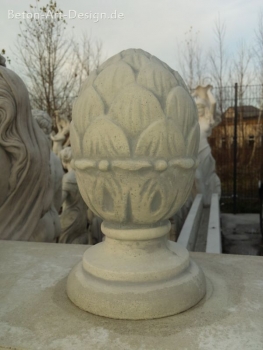 Pinienzapfen, Pfeilerschmuck, Obelisk, Pfeilerkappe, Gartendekoration