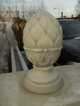 Preview: Pinienzapfen, Pfeilerschmuck, Obelisk, Pfeilerkappe, Gartendekoration