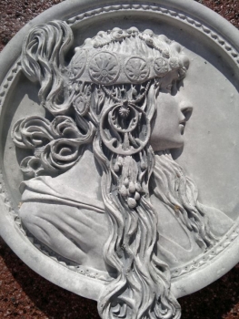 Preview: Relief, Wandbild, Steinguss, Fassadenstuck, Stuck, Ornament