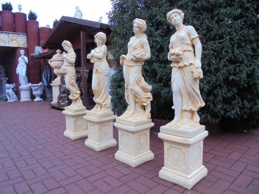 Preview: Steinfiguren Set, Gartenfiguren, Skulpturen, Statuen