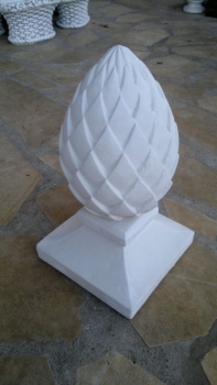 Preview: Pinienzapfen, Pfeilerschmuck, Obelisk, Pfeilerkappe, Gartendekoration