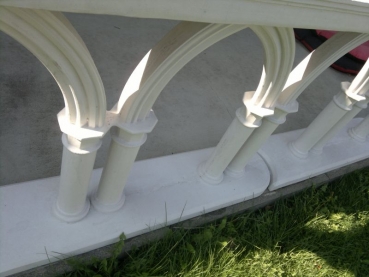 Preview: Zaunelement, Steinzaun, Balustrade, Gartendekoration