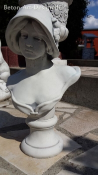 Preview: Büste, Skulptur, Steinfigur, Gartendekoration