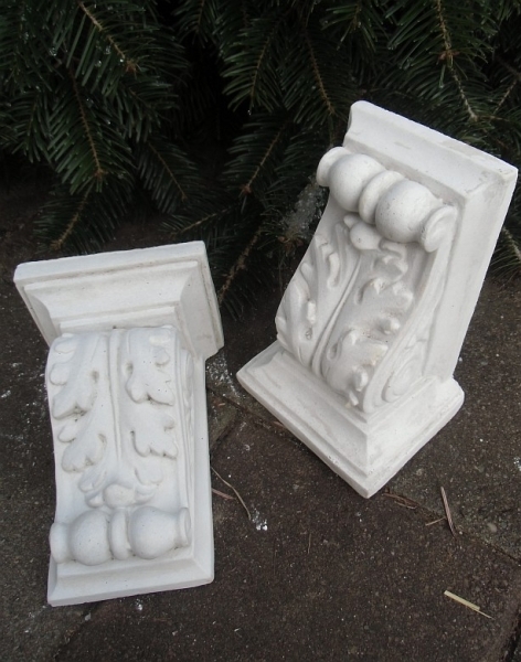 Konsole, Fassadenstuck, Fensterbank Konsole, Fassadenschmuck, Stuck, Gipsstuck