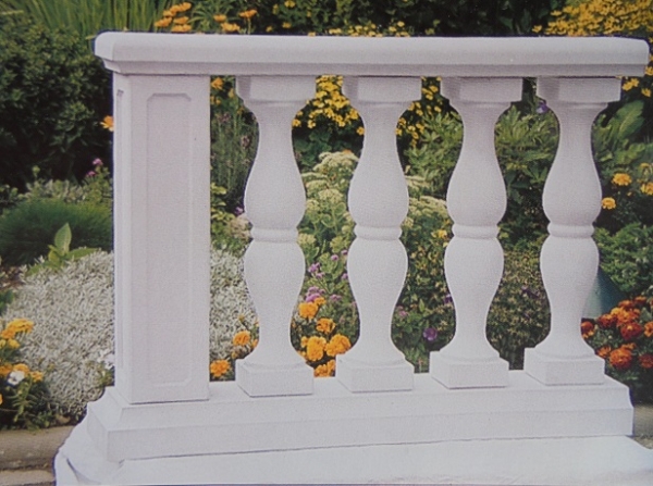 Balustraden Komplett Set 2 Höhe. 92 cm BAD-KP01002