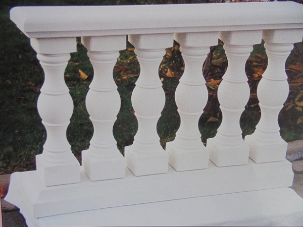 Balustraden Komplett Set 8 Höhe. 83 cm BAD-KP01008