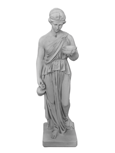 Gartenfigur, Steinfigur, "Begrüßungstrunk" Höhe: 123 cm, Park & Gartendekoration, Statue, Skulptur, Steinguss