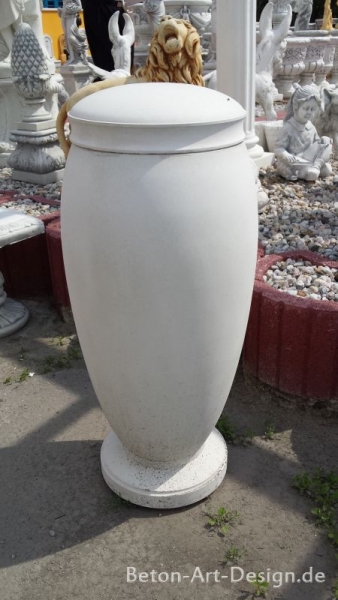 Amphore, Steinvase, Pflanzschale, Steinschale, Steinguss, Gartendekoration