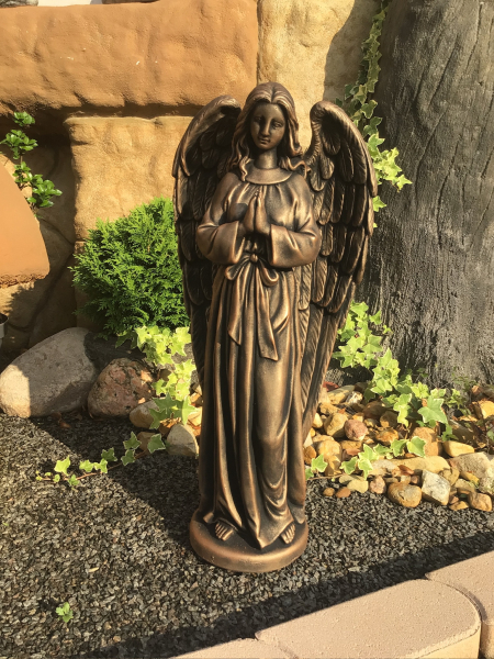 Betonfigur, Skulptur, Engel
