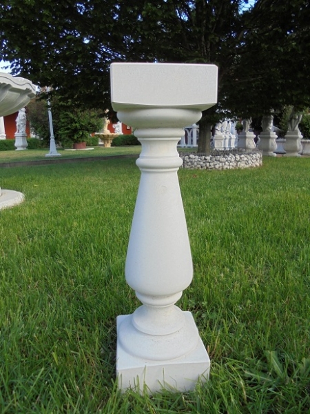 Baluster für Balustrade, Höhe 53,5 cm, Park & Gartendekoration, Steinguss, Geländer