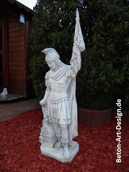 Florian Schutzpatron Feuerwehr, Statue, Steinfigur, Skulptur