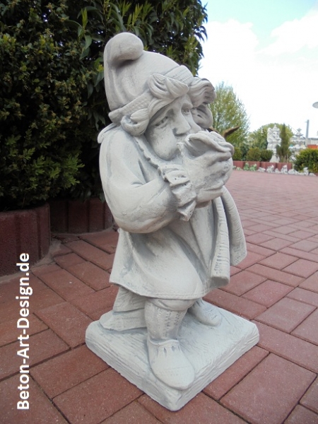 Zwerg, Gartenfiguren, Steinfiguren, Statuen, Skulpturen, Gartendekoration