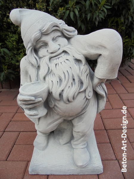 Zwerg, Gartenfiguren, Steinfiguren, Statuen, Skulpturen, Gartendekoration